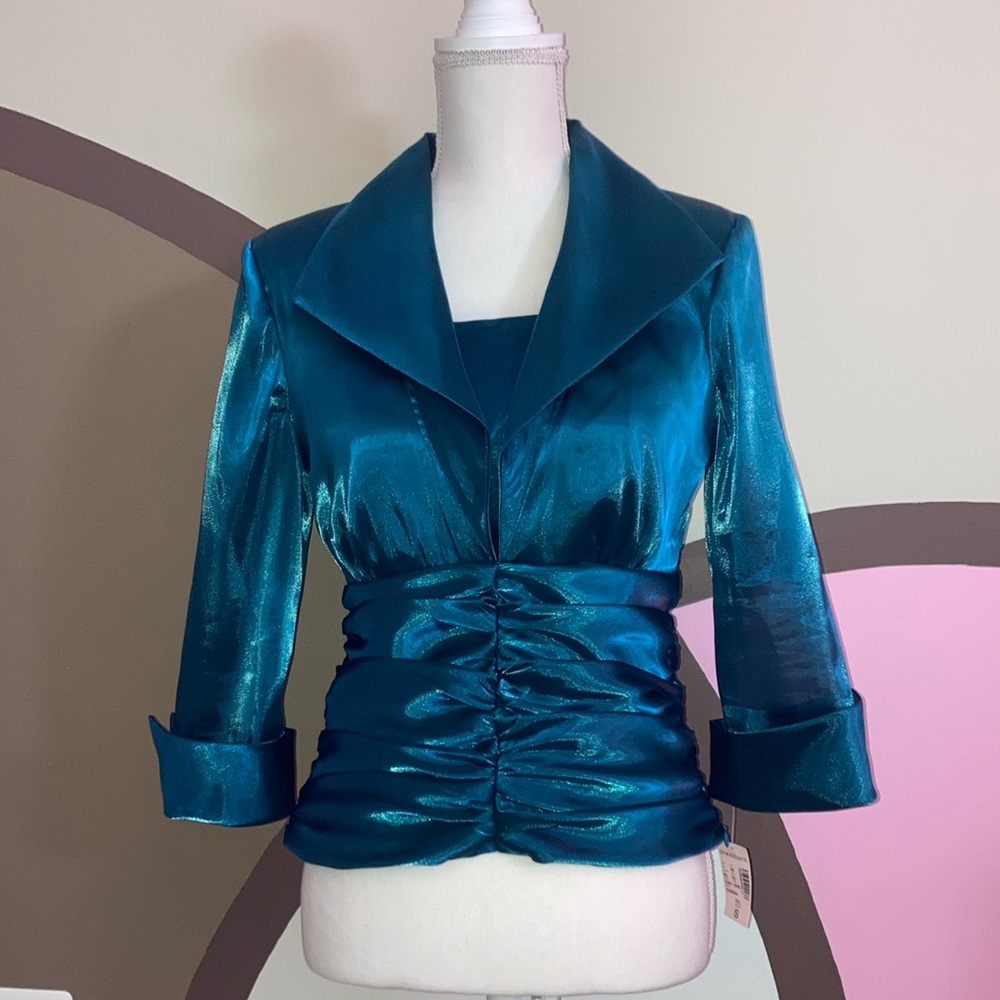 Dress Barn Teal Blazer